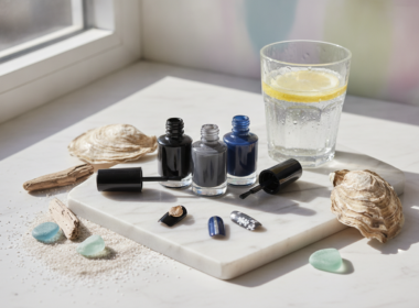 Ontdek hoe je donkere nagellak in de zomer stijlvol draagt