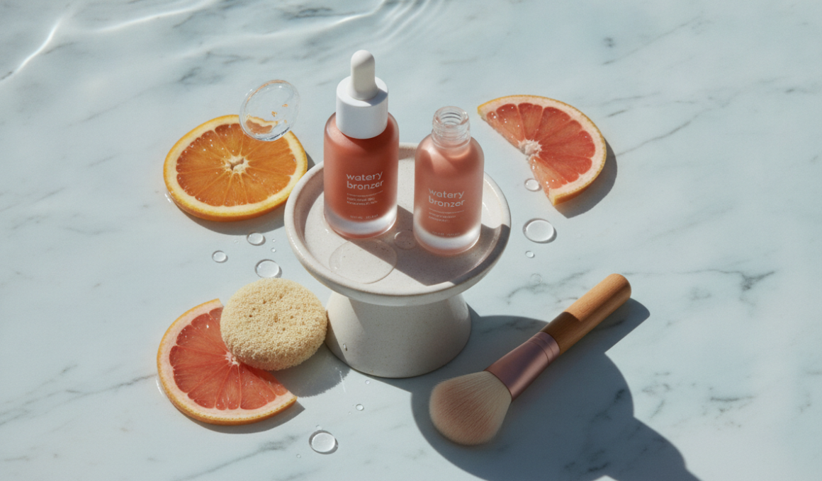 Zo krijg je natuurlijke zomerse gloed met waterige bronzer en blush