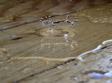 Waterschade in een gebouw