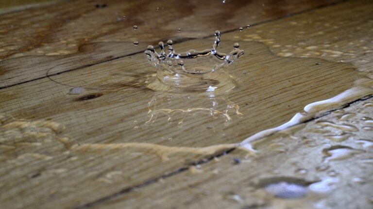 Waterschade in een gebouw