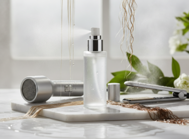 Spray biedt hittebescherming voor je haar bij fohnen en stijlen