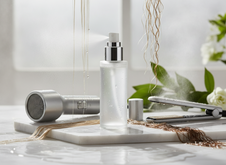 Spray biedt hittebescherming voor je haar bij fohnen en stijlen